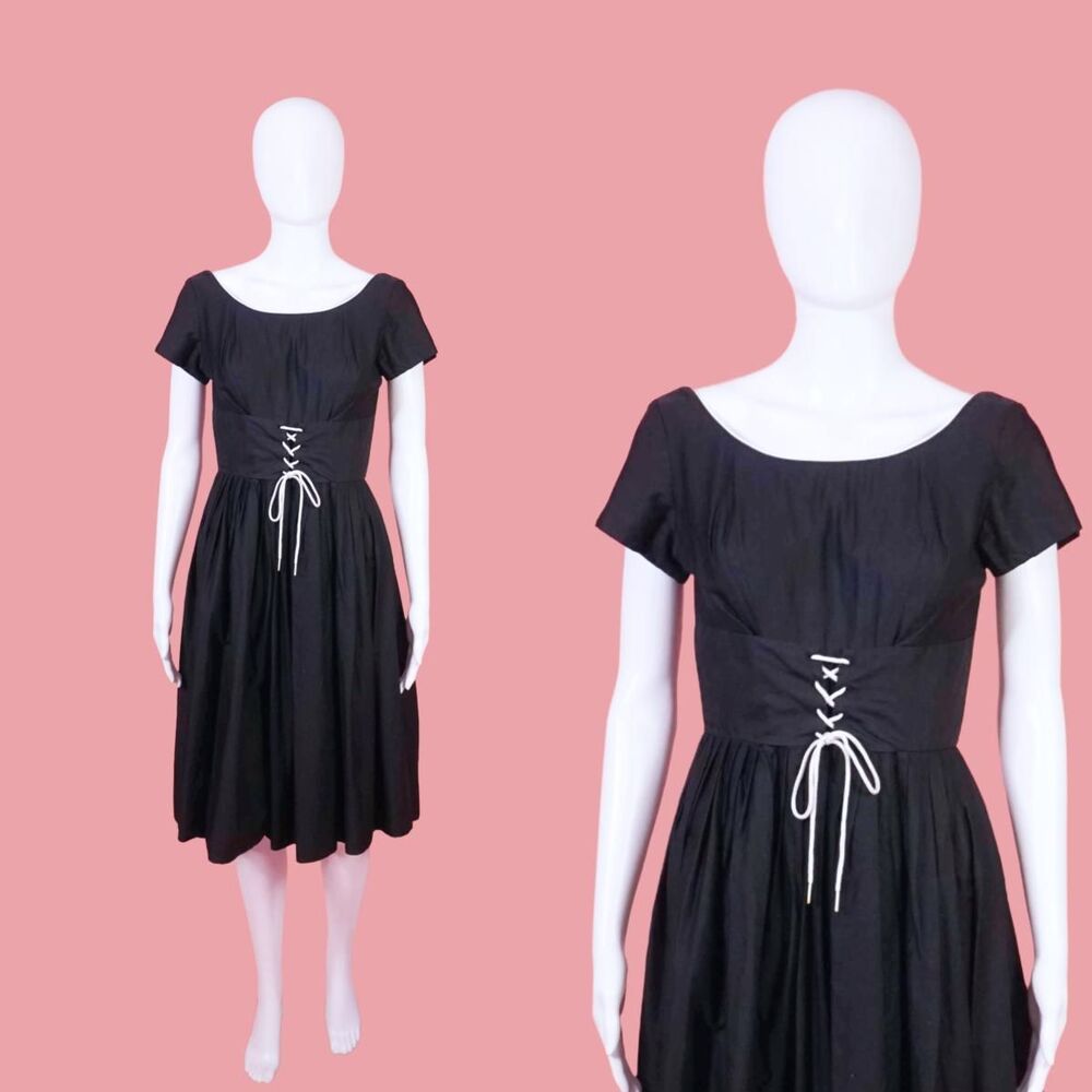 1950s-1960s JANET Juniors of Miami Inc. by JEANNE KELLOGG Dress. Small